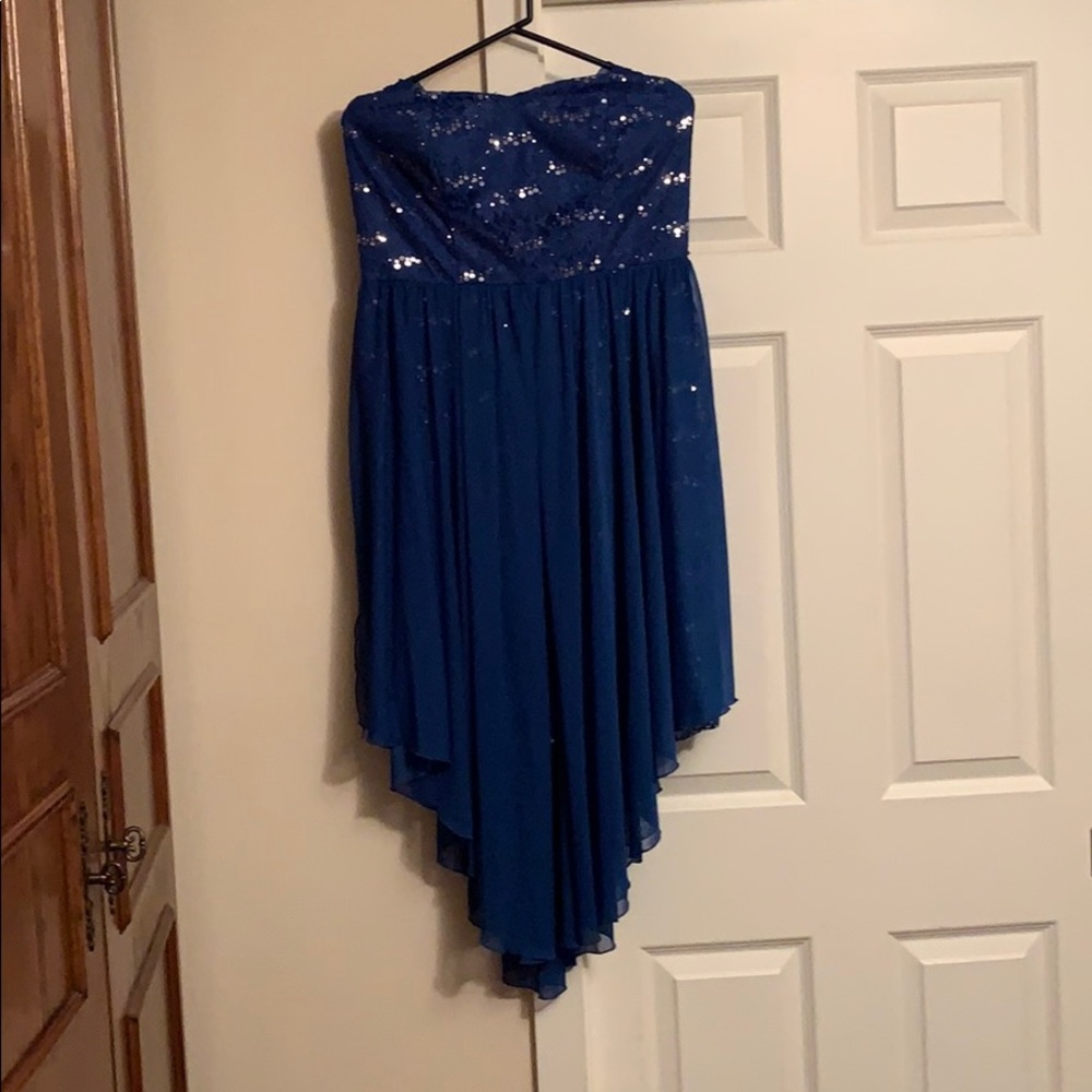 City Triangle Knee Length Semi-Formal Dress